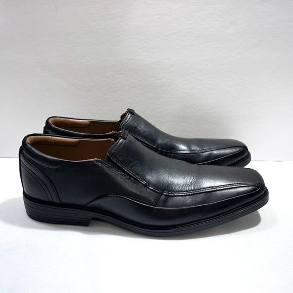 Clarks Collection Clarkslite Ave Loafers Black Men's Shoes Leather US 10M - Picture 2 of 9